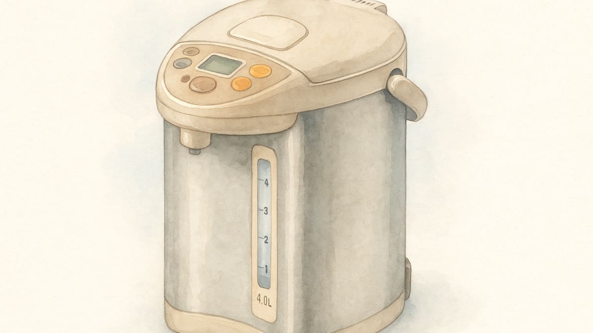 電気ポットの寿命は何年？故障サインと長持ちさせる使い方を徹底解説