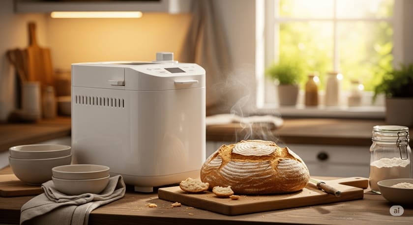 では、ホームベーカリーでは何時間かかる？