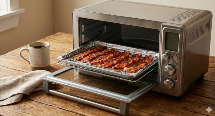 ベーコンエッグを失敗させないための温度管理