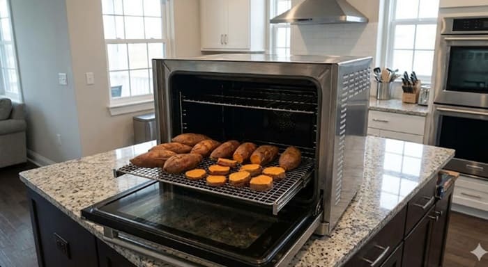 オーブントースターでねっとり焼き芋を作る方法