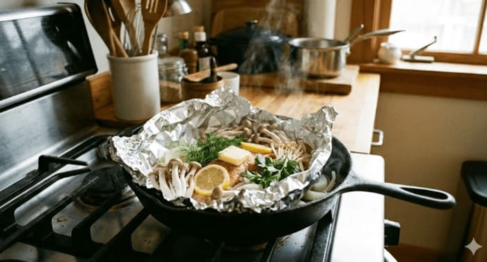 ホイル焼きのフライパンとトースターの違いを科学的に比較