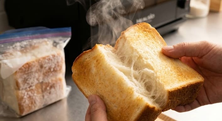 味は絶品?高級トースターはいらない程の食感