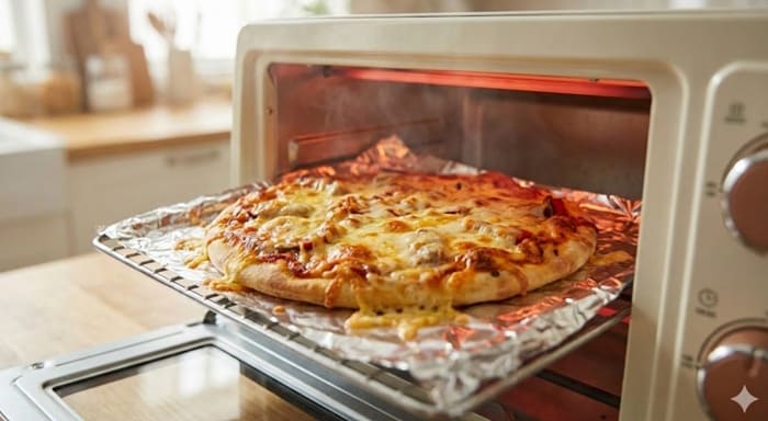 オーブントースターでのピザの焼き方とトースターでピザを焼く時のコツ